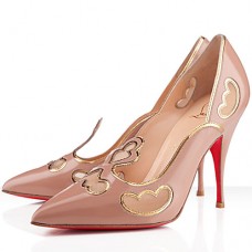 Pantofi Christian Louboutin Indies 120mm, culoare nud Pantofi Christian Louboutin Indies 120mm, culoare nud