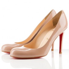 Pantofi Christian Louboutin Simple 100mm, culoare nud Pantofi Christian Louboutin Simple 100mm, culoare nud