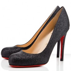 Pantofi Christian Louboutin Simple 100mm Negri Pantofi Christian Louboutin Simple 100mm Negri