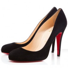 Pantofi Christian Louboutin Ron Ron 100mm Negri Pantofi Christian Louboutin Ron Ron 100mm Negri