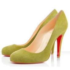 Pantofi cu toc Christian Louboutin Ron Ron 100mm, galbeni Pantofi cu toc Christian Louboutin Ron Ron 100mm, galbeni