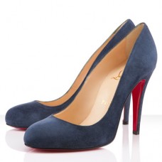 Pantofi Christian Louboutin Ron Ron 100mm, albaștri Pantofi Christian Louboutin Ron Ron 100mm, albaștri