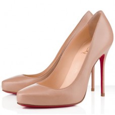 Pantofi Christian Louboutin Elisa 100mm, culoare nud Pantofi Christian Louboutin Elisa 100mm, culoare nud