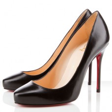 Pantofi Christian Louboutin Elisa 100mm Negri Pantofi Christian Louboutin Elisa 100mm Negri