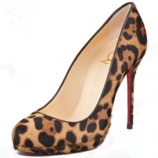 Pantofi Christian Louboutin Filo 120mm cu imprimeu leopard Pantofi Christian Louboutin Filo 120mm cu imprimeu leopard