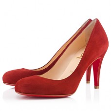 Pantofi Christian Louboutin Ron Ron 80mm, roșii Pantofi Christian Louboutin Ron Ron 80mm, roșii