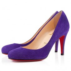 Pantofi Christian Louboutin Ron Ron 80mm Violet