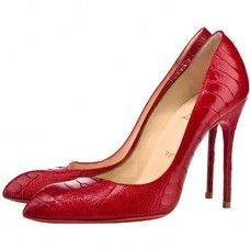 Pantofi Christian Louboutin Corneille 100mm Roșii Mandarin