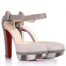 Pantofi Christian Louboutin Luxura 140mm bej Pantofi Christian Louboutin Luxura 140mm bej