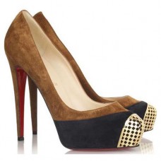 Pantofi Christian Louboutin Maggie 140mm maro Pantofi Christian Louboutin Maggie 140mm maro
