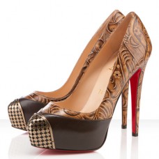 Pantofi Christian Louboutin Maggie 140mm maro Pantofi Christian Louboutin Maggie 140mm maro