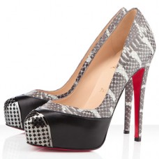 Pantofi Christian Louboutin Maggie 140mm Negri