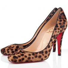 Pantofi Christian Louboutin Particle 100mm cu imprimeu leopard Pantofi Christian Louboutin Particle 100mm cu imprimeu leopard
