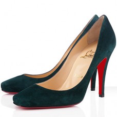 Pantofi Christian Louboutin Particule 100mm verzi Pantofi Christian Louboutin Particule 100mm verzi