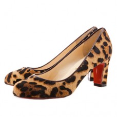 Pantofi Christian Louboutin Mistica 60mm cu imprimeu leopard