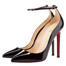 Pantofi Christian Louboutin Halte 120mm Negri Pantofi Christian Louboutin Halte 120mm Negri