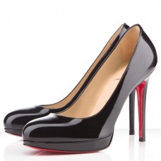 Pantofi Christian Louboutin New Simple 120mm Negri Pantofi Christian Louboutin New Simple 120mm Negri