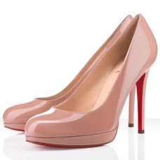 Pantofi Christian Louboutin New Simple 120mm, culoare nud Pantofi Christian Louboutin New Simple 120mm, culoare nud