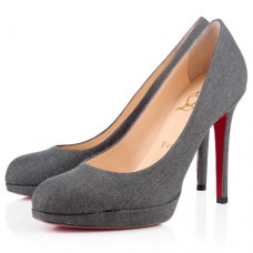 Pantofi Christian Louboutin New Simple 120mm gri Pantofi Christian Louboutin New Simple 120mm gri