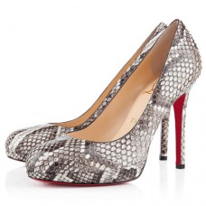 Pantofi Christian Louboutin New Simple 120mm Negri