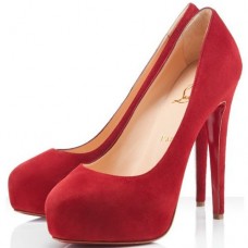 Pantofi Christian Louboutin Miss Clichy 140mm, roșii