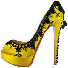 Pantofi cu toc înalt Christian Louboutin Torero 140mm, culoare lămâie Pantofi cu toc înalt Christian Louboutin Torero 140mm, culoare lămâie