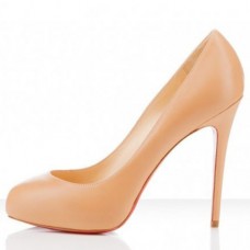 Pantofi Christian Louboutin New Declic 120mm bej
