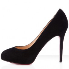 Pantofi Christian Louboutin New Declic 120mm Negri Pantofi Christian Louboutin New Declic 120mm Negri