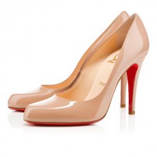 Pantofi Christian Louboutin Decollete 868 100mm, culoare nud Pantofi Christian Louboutin Decollete 868 100mm, culoare nud