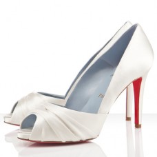 Pantofi Christian Louboutin Matrinana 100mm pentru ocazii speciale, alb-negru Pantofi Christian Louboutin Matrinana 100mm pentru ocazii speciale, alb-negru