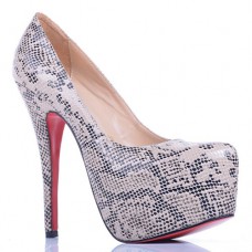Pantofi cu platformă Christian Louboutin Daffodile Lace 160mm gri Pantofi cu platformă Christian Louboutin Daffodile Lace 160mm gri