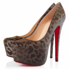 Pantofi cu platformă Christian Louboutin Daffodile 160mm, aurii Pantofi cu platformă Christian Louboutin Daffodile 160mm, aurii