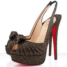Pantofi sport Christian Louboutin Jenny 140mm cu talpă plată, negri
