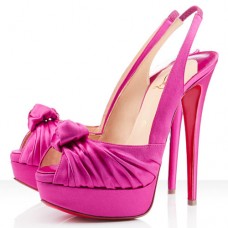Pantofi Christian Louboutin Jenny 140mm pentru ocazii speciale Rose Matador Pantofi Christian Louboutin Jenny 140mm pentru ocazii speciale Rose Matador