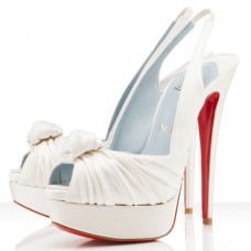 Pantofi Christian Louboutin Jenny 140mm pentru ocazii speciale, alb-negru Pantofi Christian Louboutin Jenny 140mm pentru ocazii speciale, alb-negru