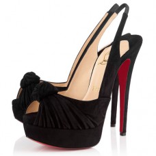 Pantofi Christian Louboutin Jenny 140mm pentru ocazii speciale, negri Pantofi Christian Louboutin Jenny 140mm pentru ocazii speciale, negri