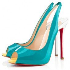 Pantofi sport Christian Louboutin Flo 100mm Caraibes Canari