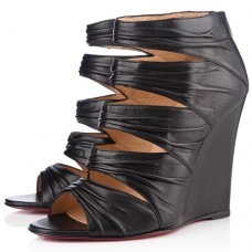 Pantofi cu platformă Christian Louboutin Developpa 100mm Negri Pantofi cu platformă Christian Louboutin Developpa 100mm Negri