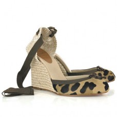 Pantofi cu platformă Christian Louboutin Carino 100mm cu imprimeu leopard
