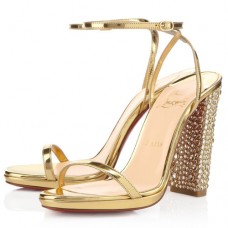 Sandale Christian Louboutin Au Palace 120mm aurii