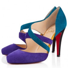 Sandale Christian Louboutin Citoyenne 100 mm violet