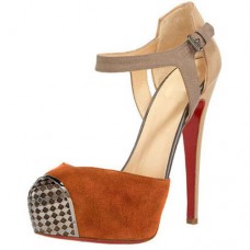 Sandale Christian Louboutin Boulima Exclusive D'Orsay 120mm maro