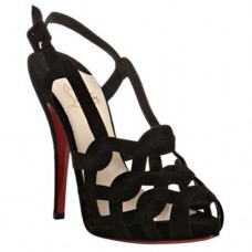 Sandale Christian Louboutin Larissandale 120mm negre Sandale Christian Louboutin Larissandale 120mm negre