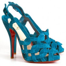 Sandale Christian Louboutin Larissandale 120mm albastre Sandale Christian Louboutin Larissandale 120mm albastre