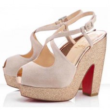 Sandale Christian Louboutin Martel 140mm, culoare nud Sandale Christian Louboutin Martel 140mm, culoare nud