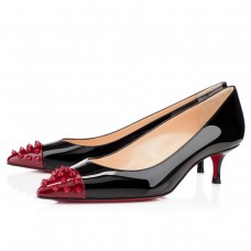 Pantofi Christian Louboutin Geo 40mm Negri