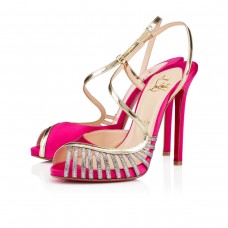 Sandale Christian Louboutin Scoubridou 120mm Grenadine