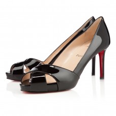 Pantofi Christian Louboutin Shelleymat 80mm Negri