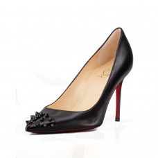 Pantofi Christian Louboutin Geo 80mm Negri Pantofi Christian Louboutin Geo 80mm Negri