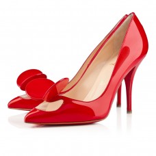 Pantofi Christian Louboutin Madame Mouse 100mm roșii